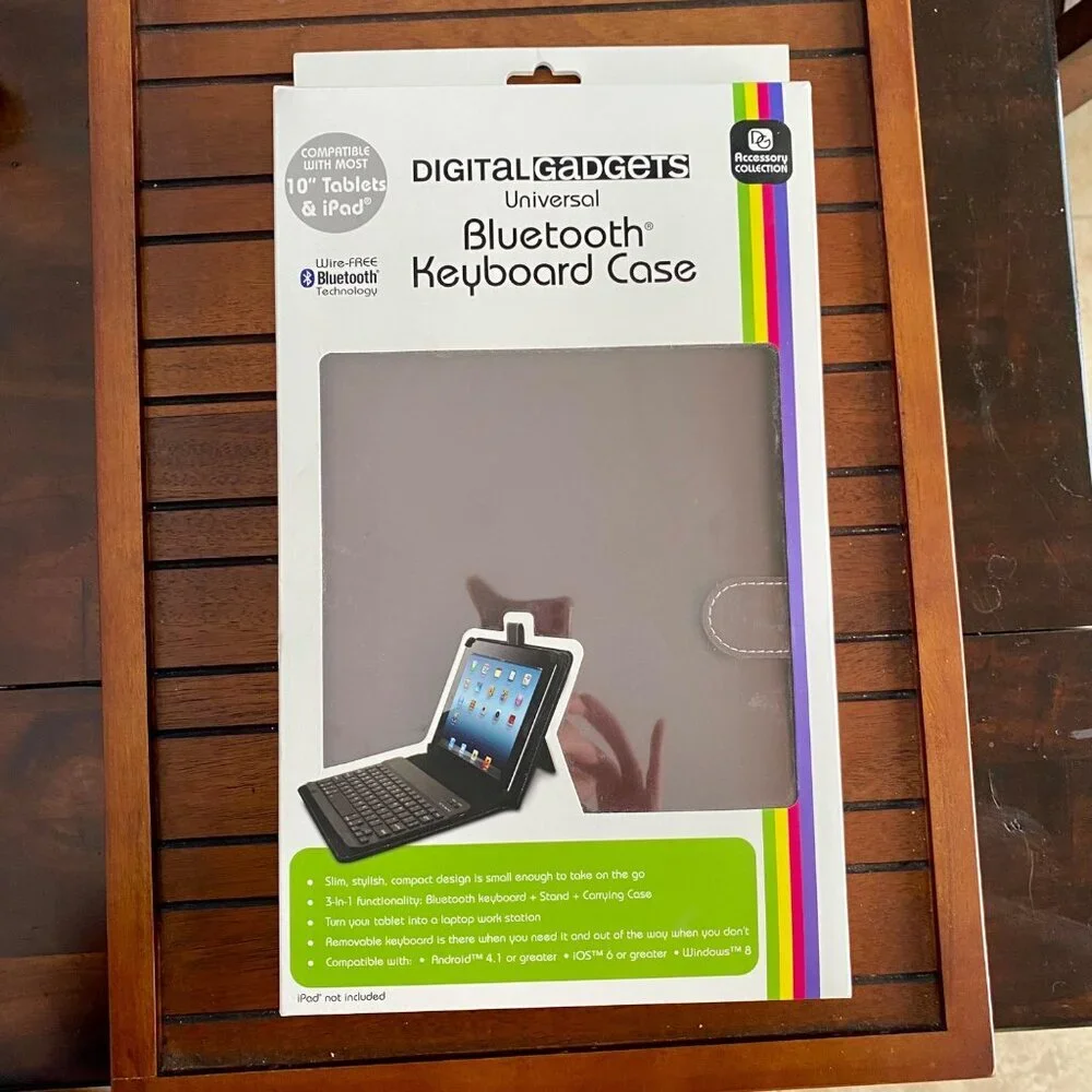 Digital Gadgets Universal Bluetooth Keyboard Case For 10